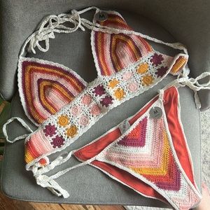 NWT Forever 21 crochet bikini brand new! Never worn!